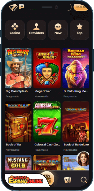 SevenPlay Casino Aplicación móvil