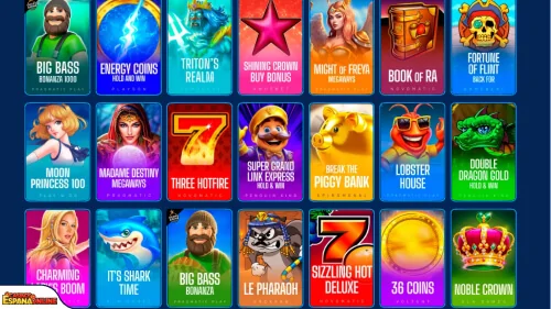 Spinfin Casino Tragamonedas